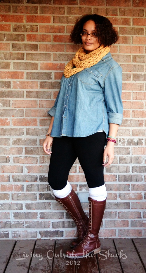 What I Wore Friday {Living Outside the Stacks}