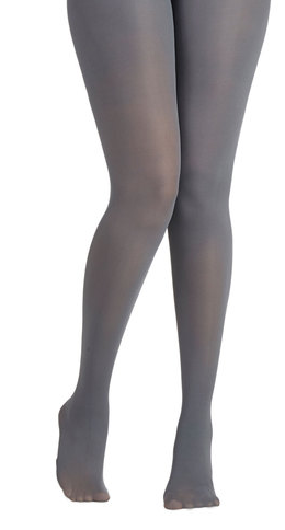 Layer It On Tights in Light Gray {Modcloth}