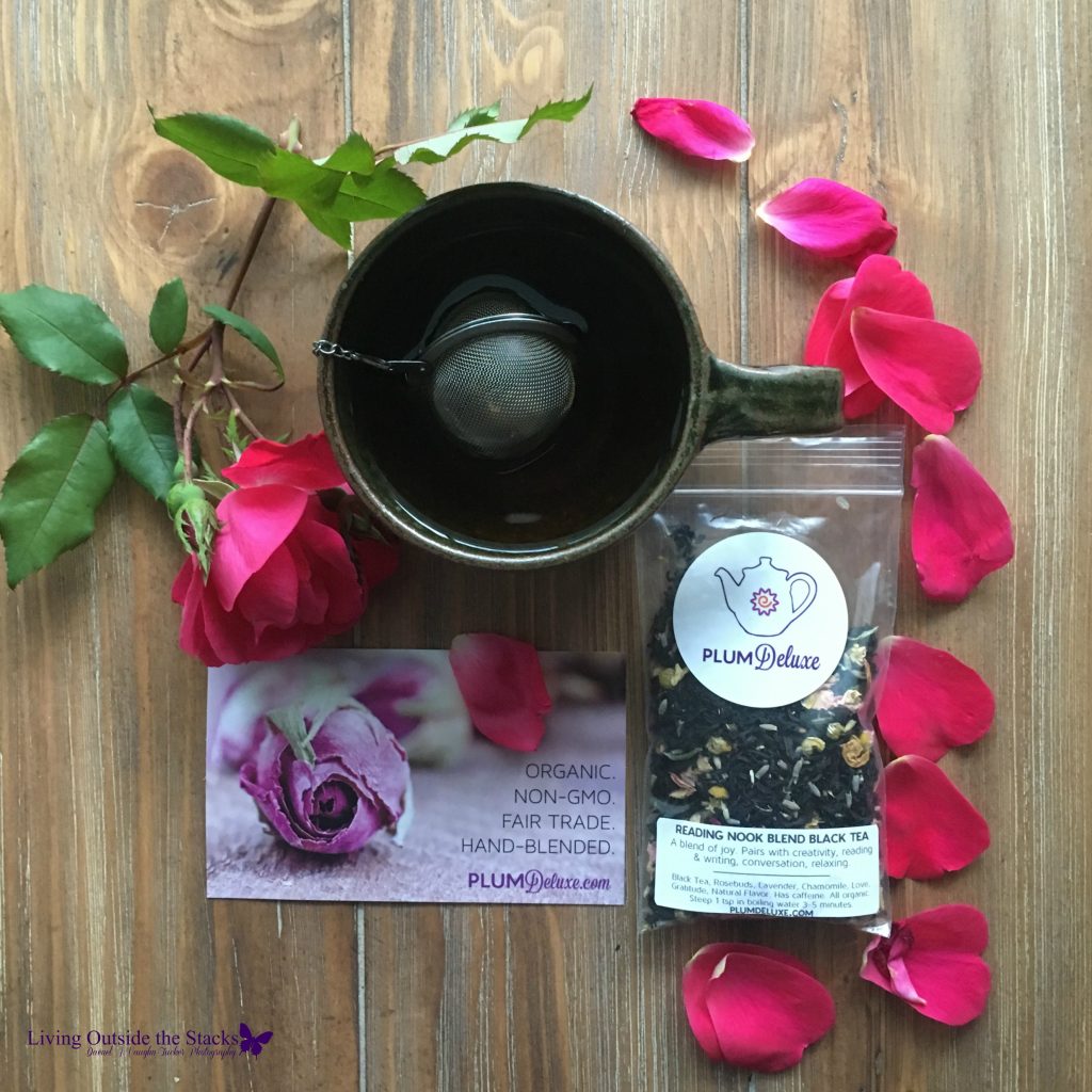  Plum Deluxe Tea Review {living outside the stacks}