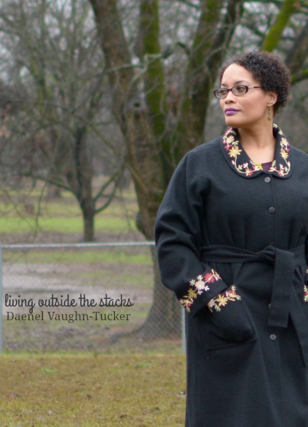  Vintage Embroidered Coat Coline Dress {living outside the stacks} #AgelessStyleBloggers