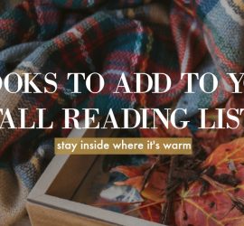 5 Books to Add to Your Fall Reading List {living outside the stacks} image courtesy of picmonkey