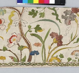 18th Century Spanish Textile from the Metropolitan Museum of Art Open Access Collection