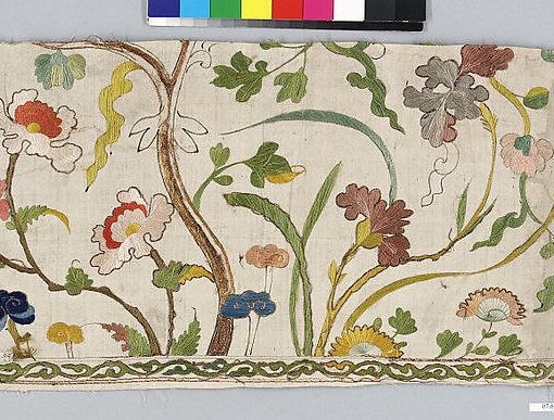 18th Century Spanish Textile from the Metropolitan Museum of Art Open Access Collection