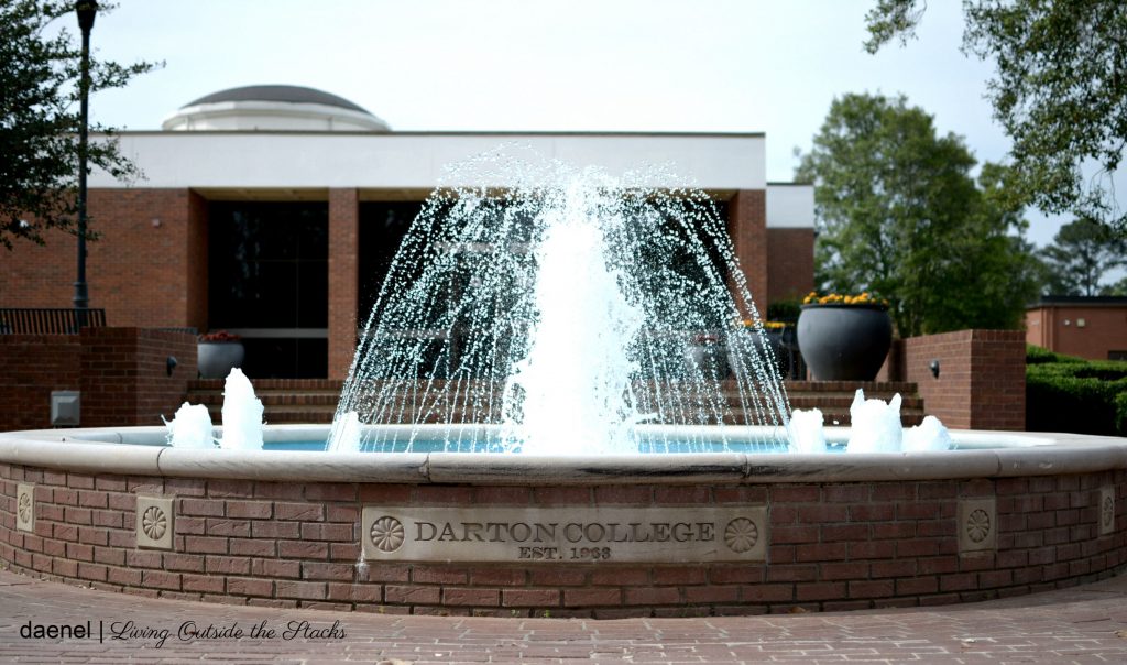 Darton College Water Fountain {living outside the stacks}