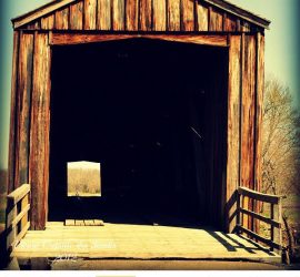 Bollinger Mill Covered Bridge by Daenel Vaughn-Tucker