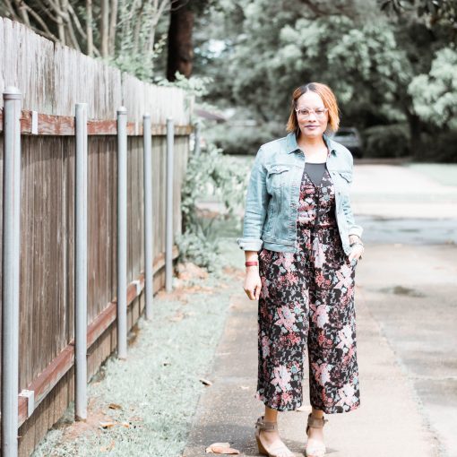 Floral Jumpsuit {living outside the stacks}