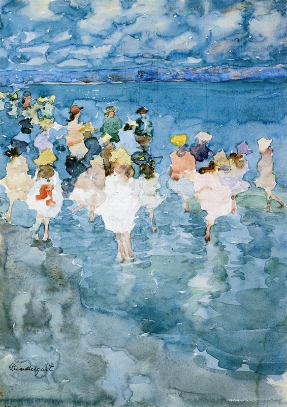 Maurice Predergast_Children at the Beach