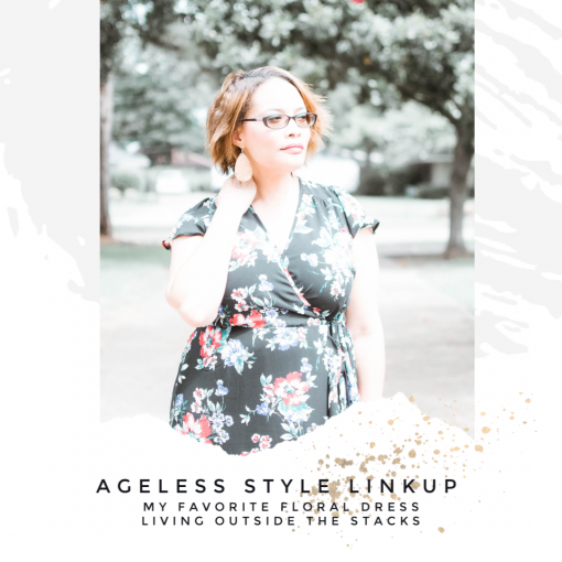 Ageless Style Floral Dress Announcement {living outside the stacks}