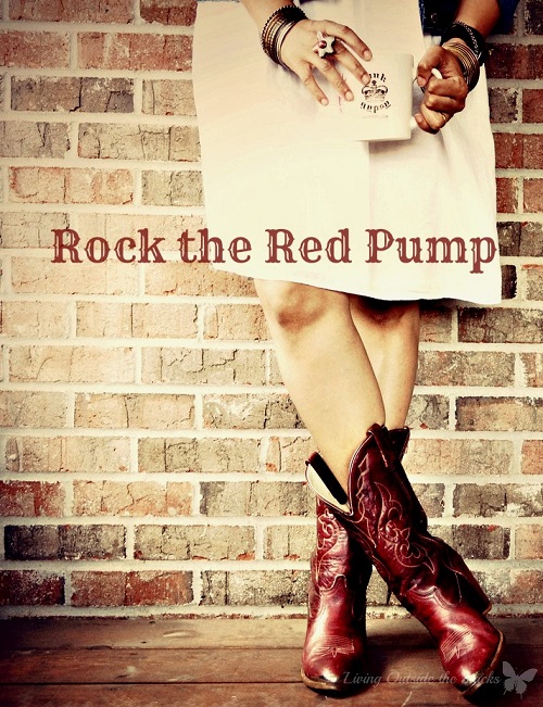 Rock the Red Pump {Living Outside the Stacks}