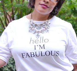 Hello Im Fabulous Tee and Jeans and Black Oxfords {living outside the stacks} #hellochicos