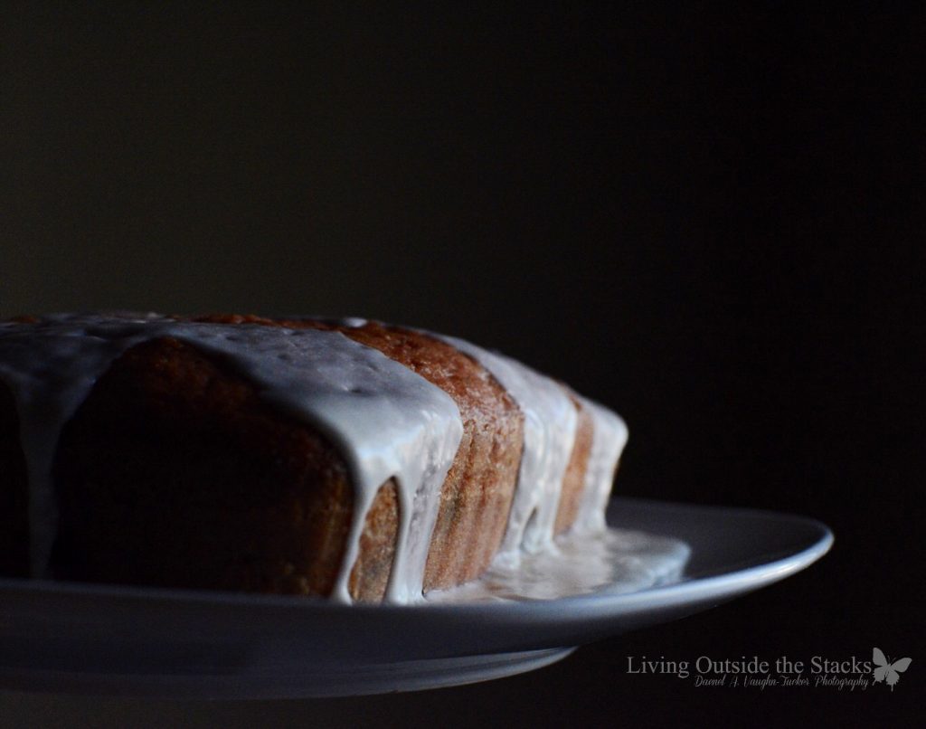 Strawberry Chocolate Chip Pound Cake {living outside the stacks}