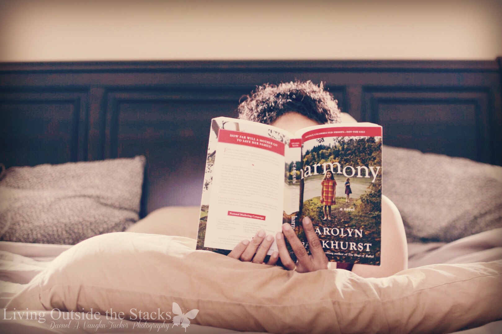 Book Review Harmony by Carolyn Parkhurst 2 {living outside the stacks}