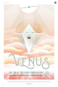 Venus {NASA Space Tourism Poster}