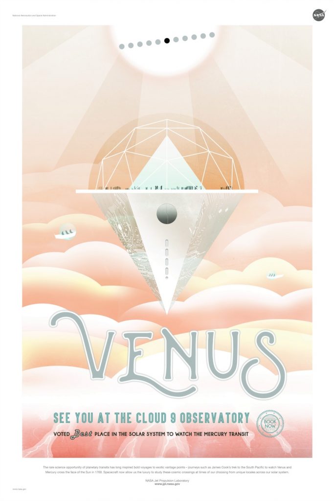 Venus {NASA Space Tourism Poster}