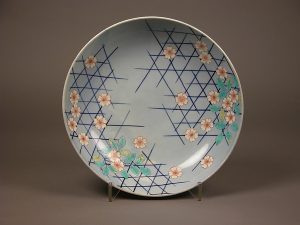 Large Dish with Cherry Blossoms