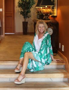 Cheryl in Green Kimono {Northwest Mountain Living and Style}
