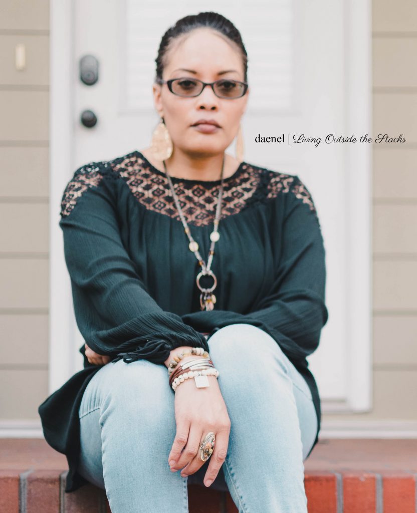 Black Peasant Blouse Jeans and Ankle Wrap Flats {living outside the stacks}