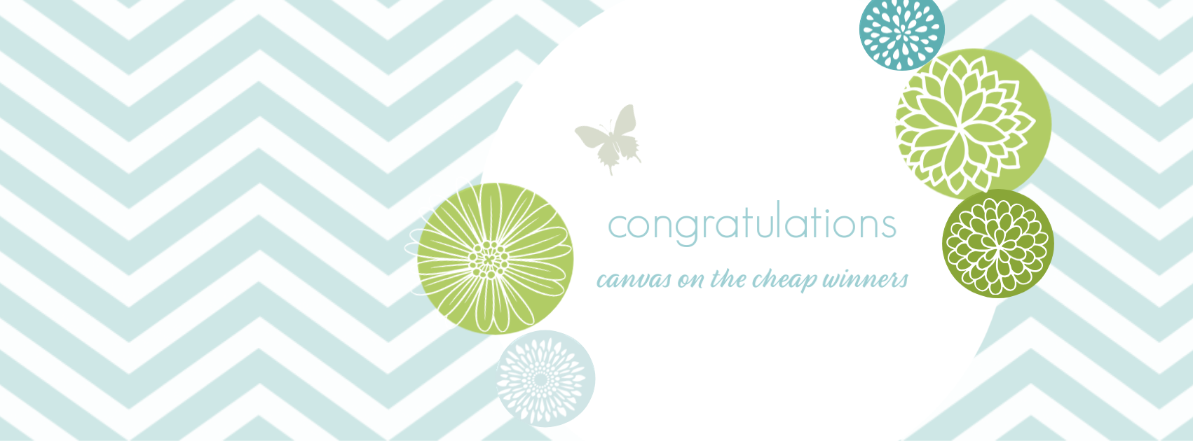 Congratulations Canvas on the Cheap Winners {living outside the stacks}