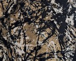 Style Imitating Art Inspiration {Autumn Rhythm (Number 30) by Jackson Pollock} Image from The Metropolitan Musem of Art