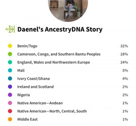 AncestryDNA - Daenel Vaughn-Tucker