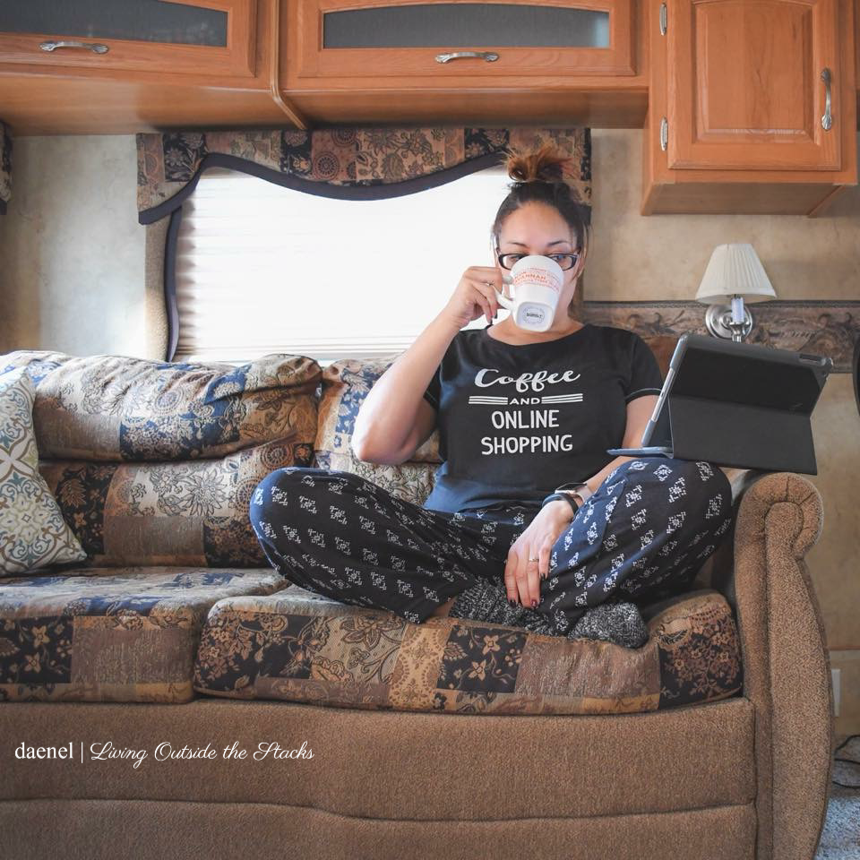Coffee Tee {living outside the stacks}