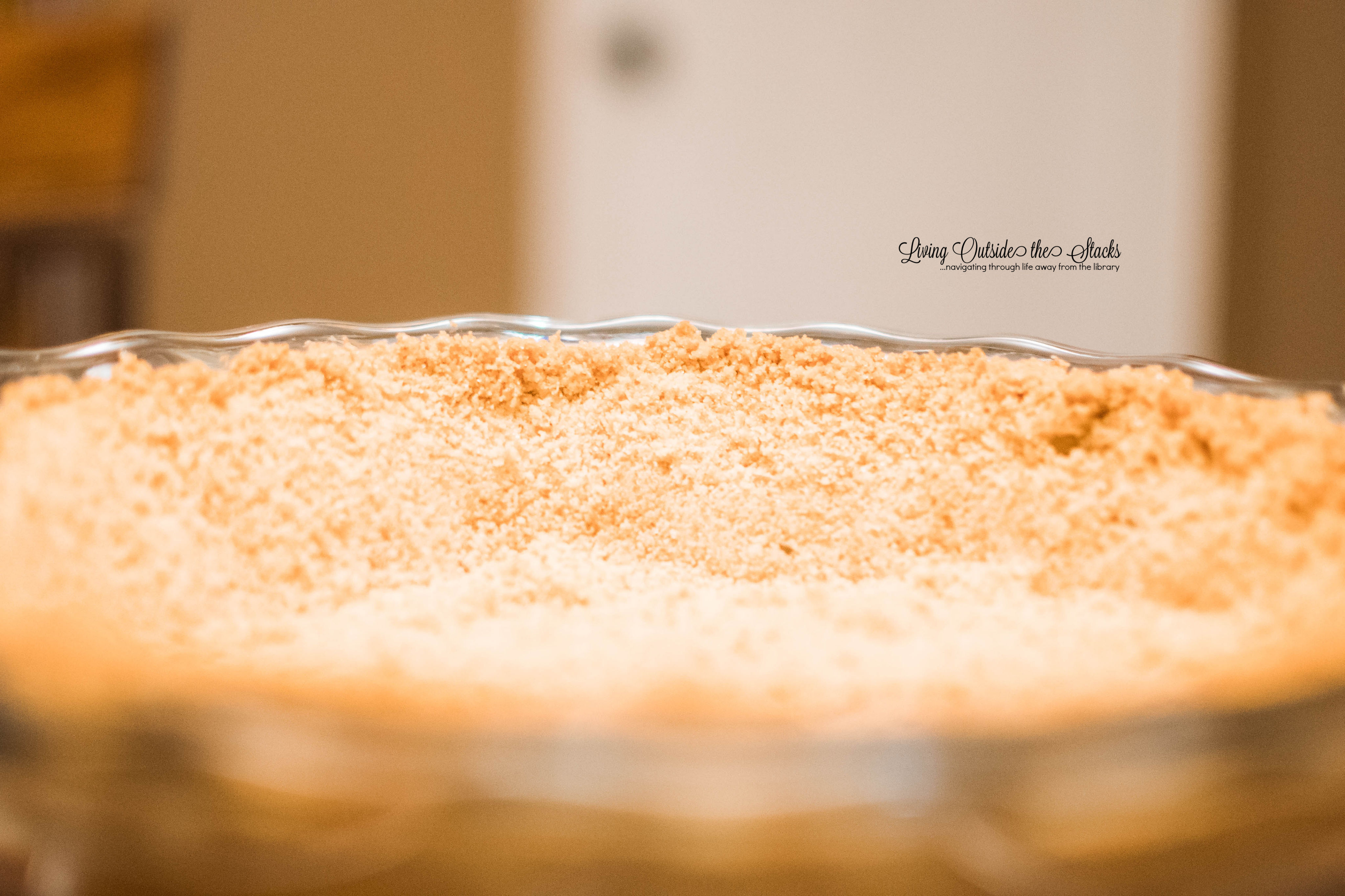 Butterscotch Pie with Curry Crust {living outside the stacks} #coffeeandpiechat