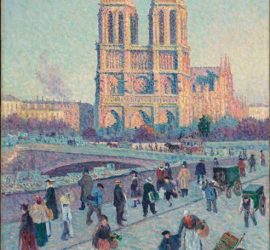 Le Quai Saint Michel Et Notre Dame by Maximilien Luce