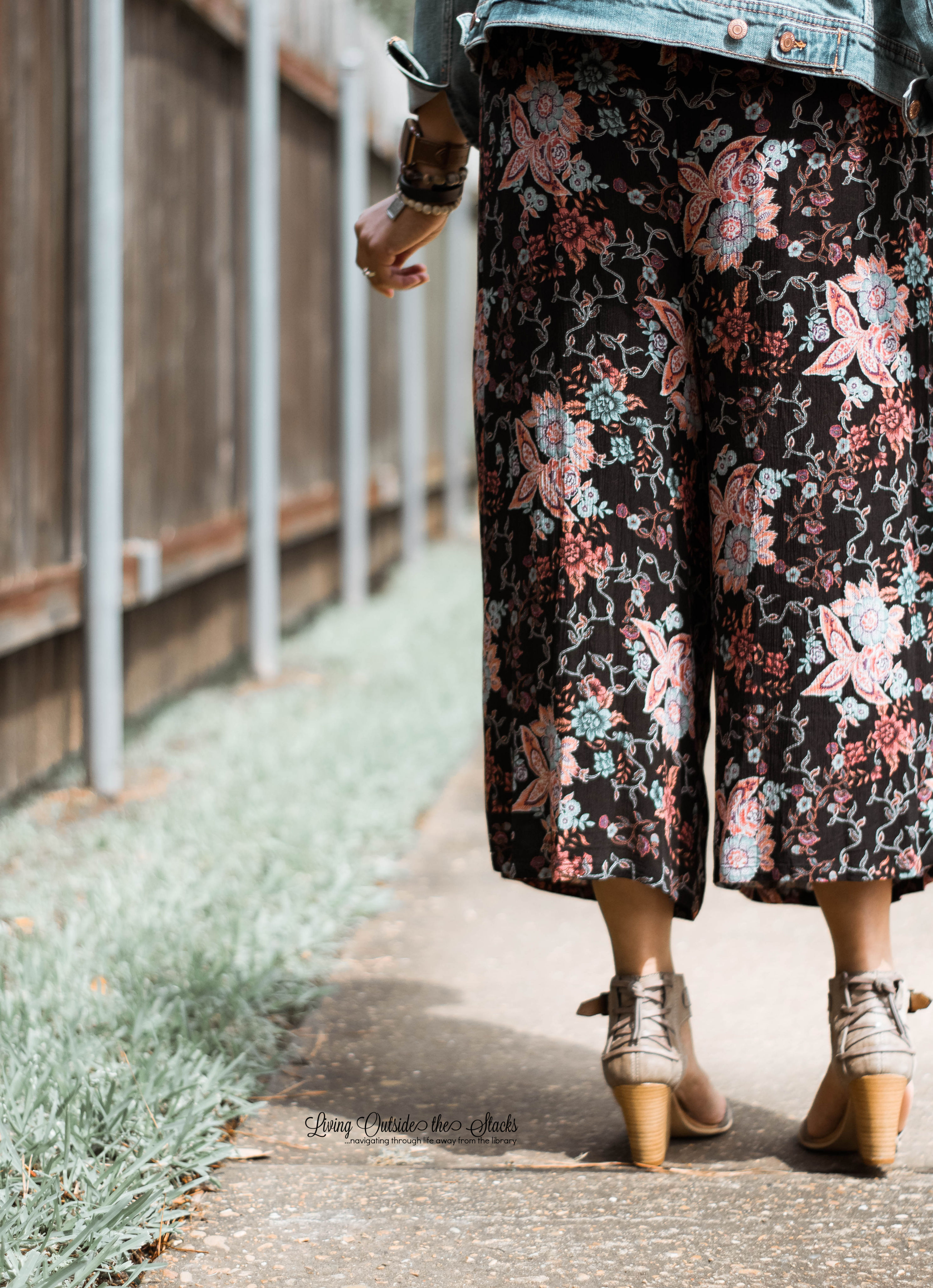 Floral Jumpsuit {living outside the stacks}