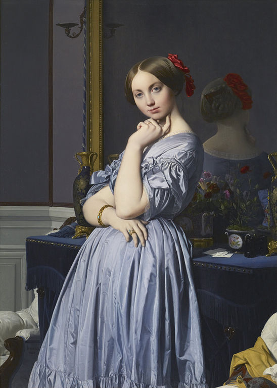 Portrait of Comtesse d'Haussonville