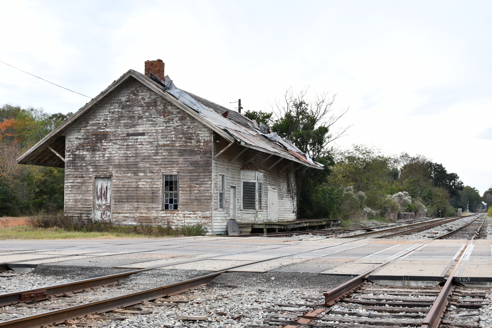 Railroad Station Georgia {living outside the stacks}