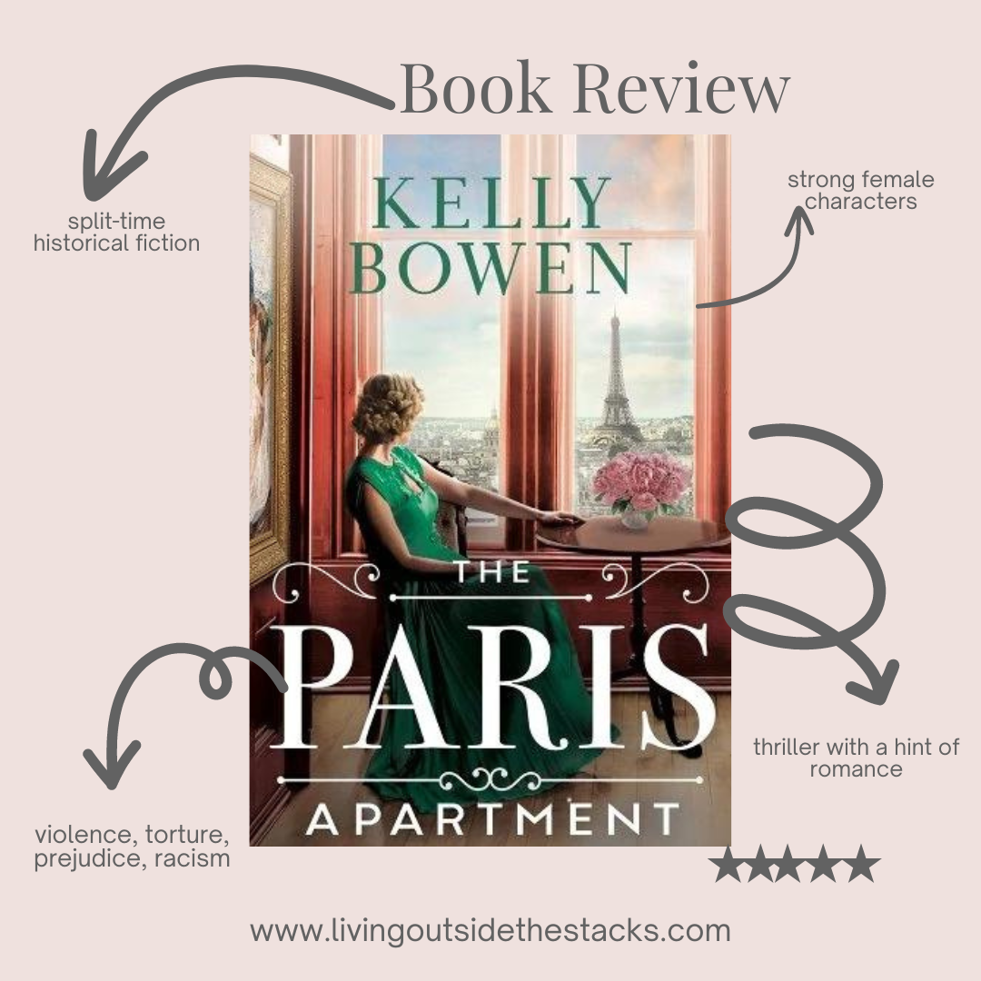 The Paris Apartment by Kelly Bowen Facebook {living outside the stacks} Follow @DaenelT on Instagram