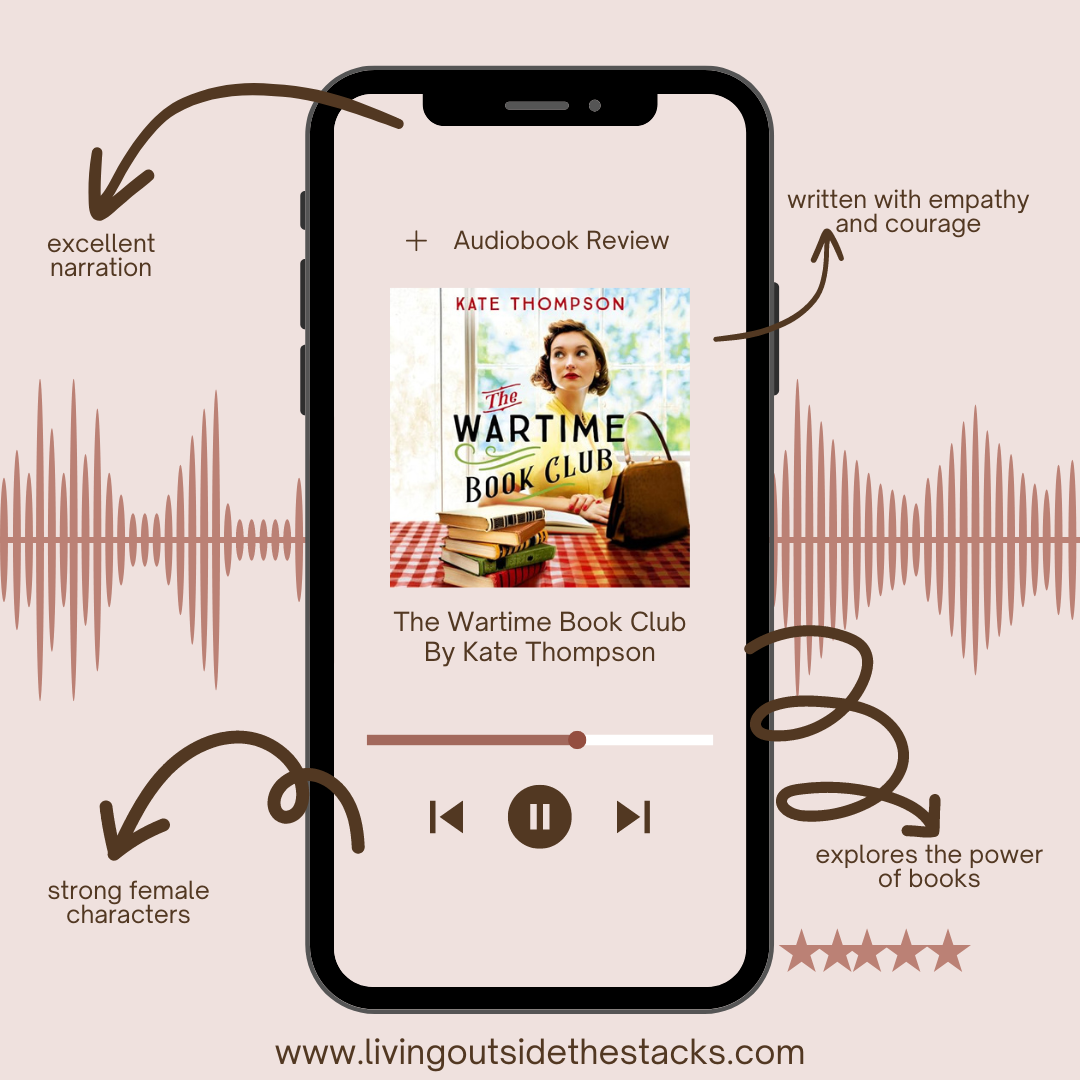 The War Time Book Club Audiobook Review Facebook 4 {living outside the stacks} Follow @DaenelT on Instagram