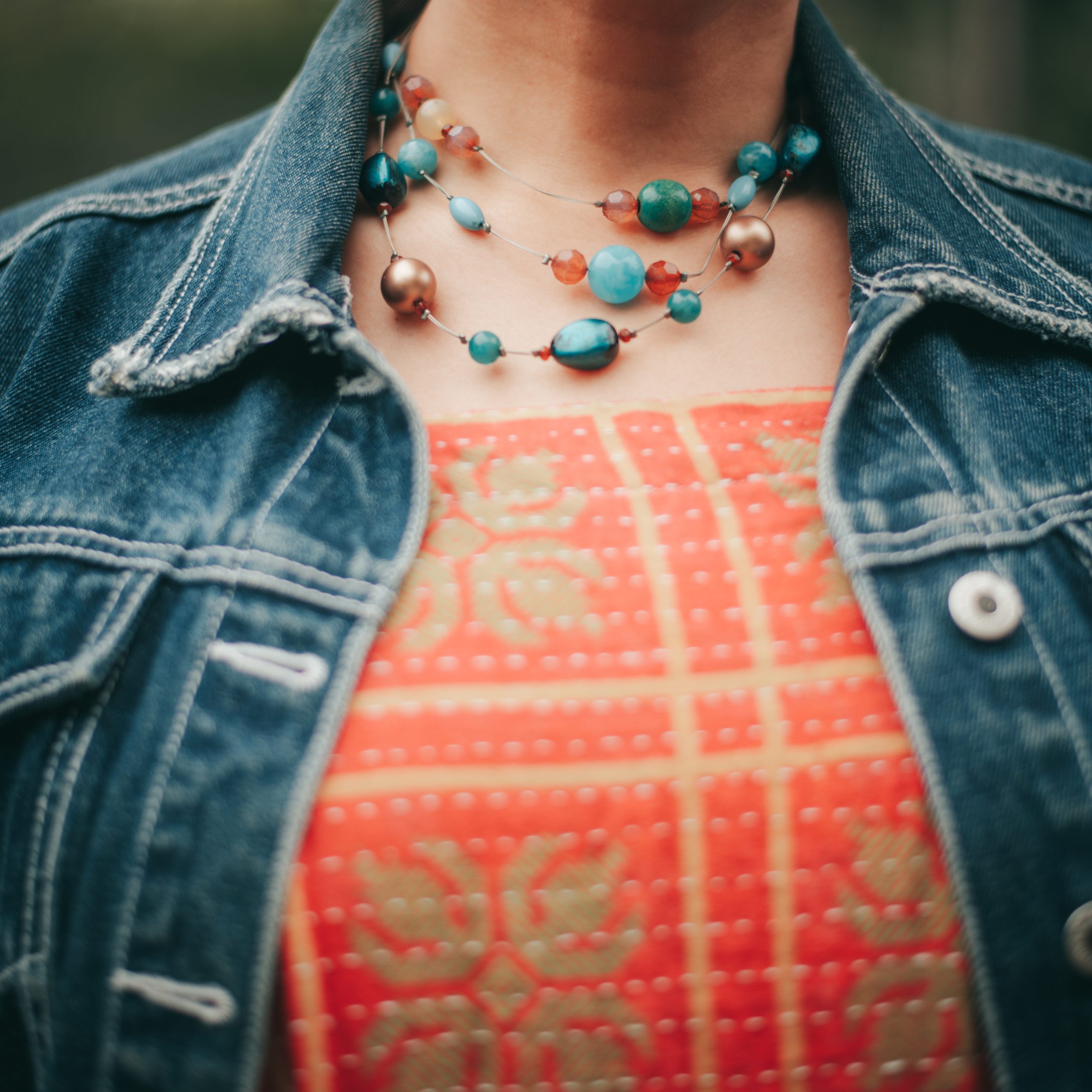 Denim Vest Kantha Bae Gonna Shine Maxi and Boots {living outside the stacks} Follow @DaenelT on Instagram 003