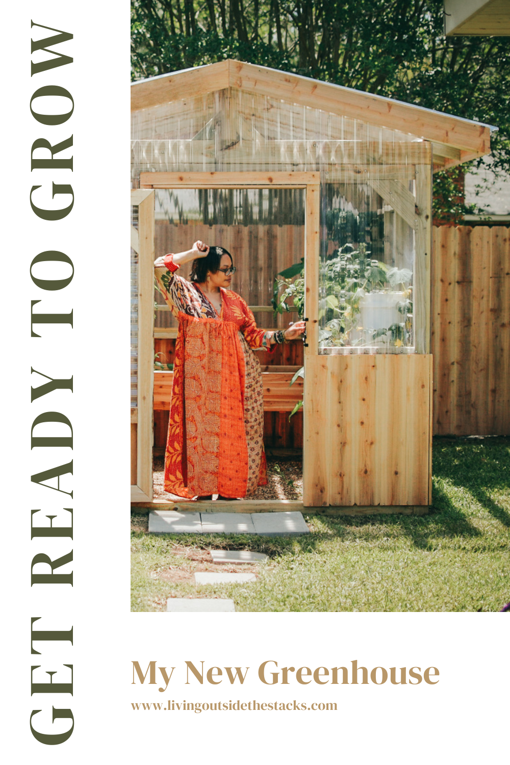 Get Ready to Grow My Greenhouse {living outside the stacks} Follow @DaenelT on Instagram #BlackGardener #ContainerGarden #Gardener #Greenhouse #Librarianotographer #LivingOutsideTheStacks #TeamLOTS #VegetableGarden