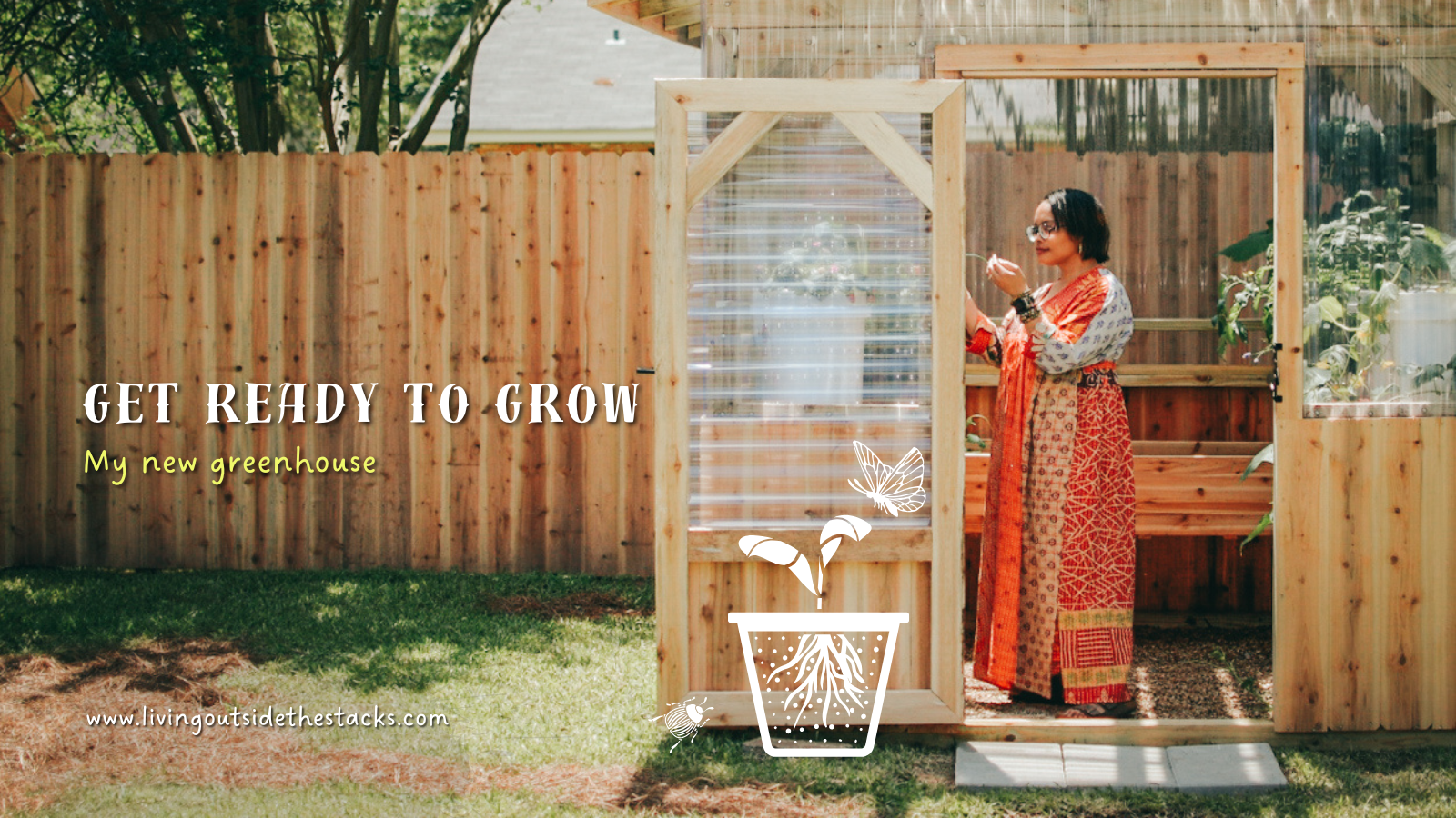 Get Ready to Grow My Greenhouse {living outside the stacks} Follow @DaenelT on Instagram #BlackGardener #ContainerGarden #Gardener #Greenhouse #Librarianotographer #LivingOutsideTheStacks #TeamLOTS #VegetableGarden