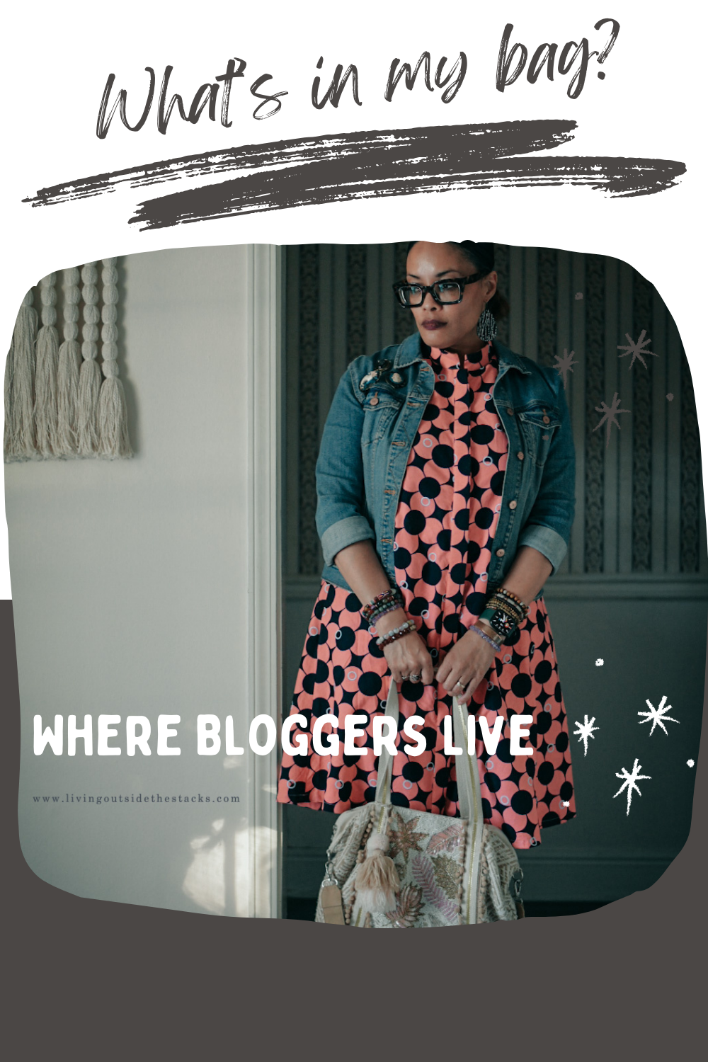 Where Bloggers Live What is in my bag {living outside the stacks} Follow @DaenelT on Instagram #BagContents #HandbagEssentials #MyBag #PurseContents #WhatICarry