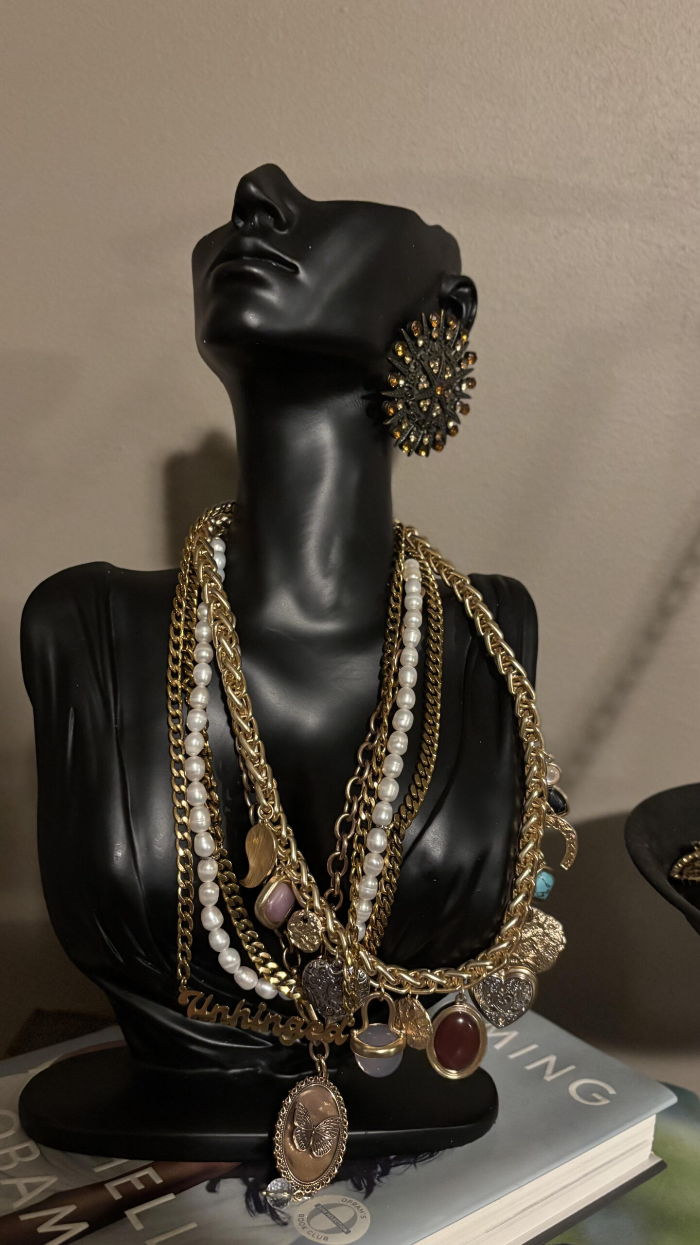 Closet Tour Jewelry Holder {Living Outside the Stacks} Follow @DaenelT on Instagram