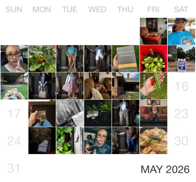 May 2026 {living outside the stacks} Follow @DaenelT on Instagram