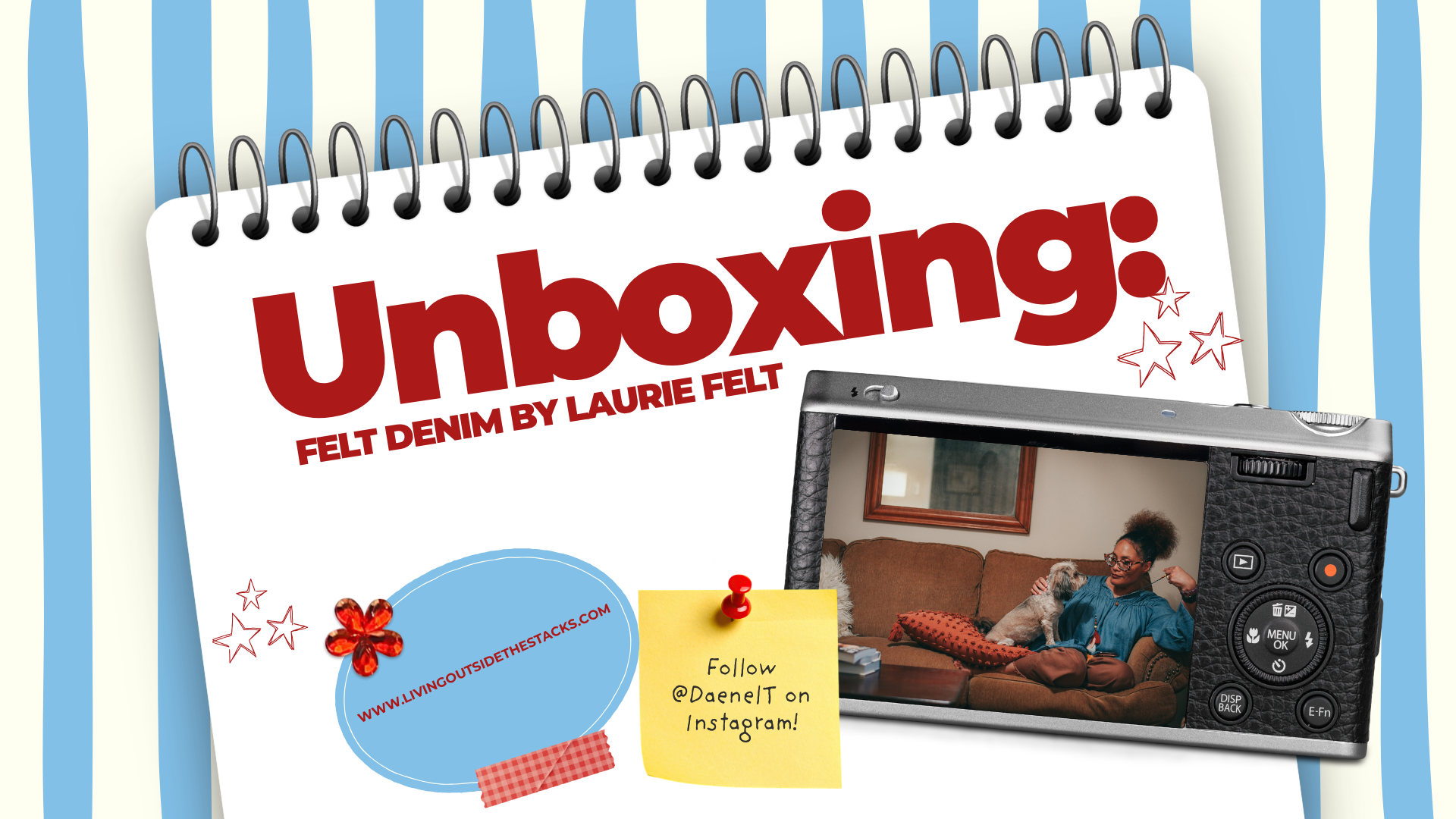 Felt Denim Unboxing {living outside the stacks} Follow @DaenelT on Instagram